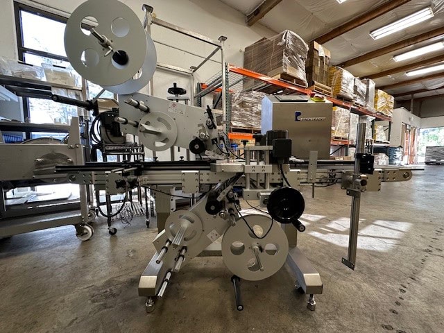 Pack Leader PL-501 Labeler, 2019 - With Hitachi UX2 Ink Jet Printer
