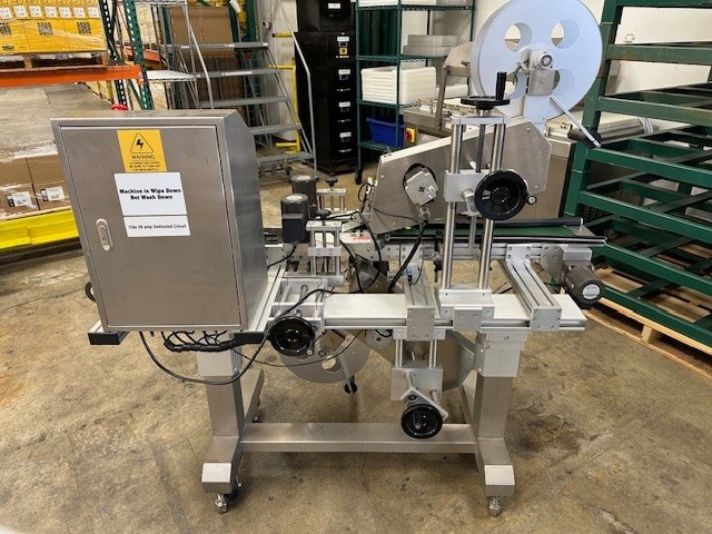 Pack Leader PL-501 Labeler, 2019 - With Hitachi UX2 Ink Jet Printer - Image 2