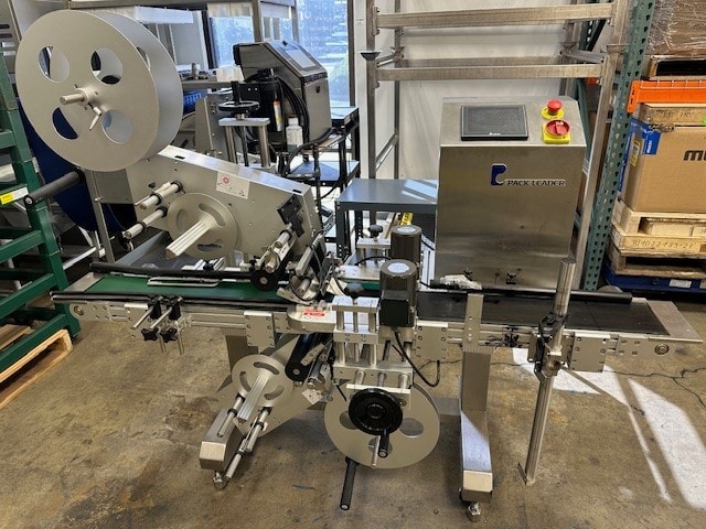 Pack Leader PL-501 Labeler, 2019 - With Hitachi UX2 Ink Jet Printer - Image 4
