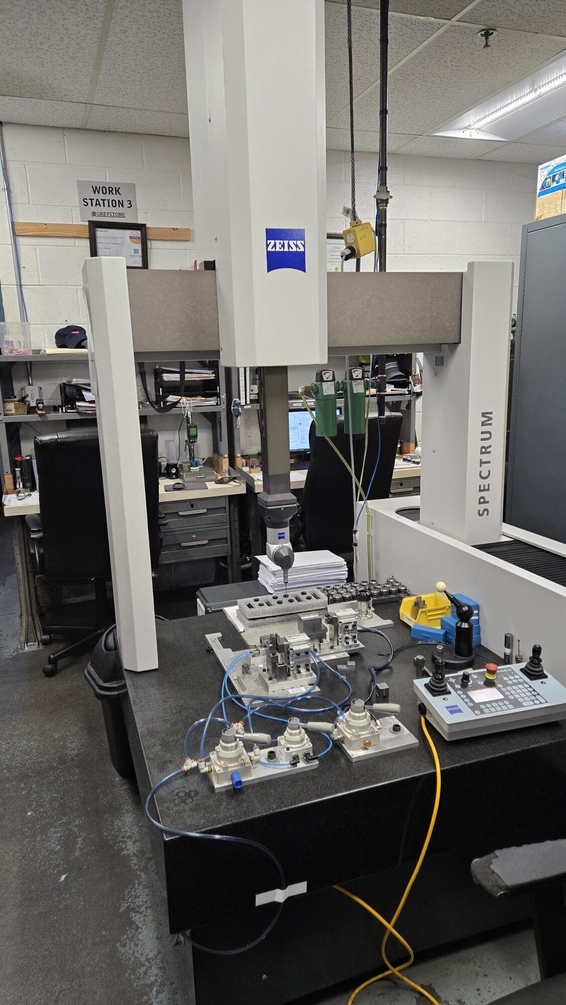 7.7.6 Zeiss Spectrum II CMM, 2013 - Video Available, Articulating Head, Calypso Software