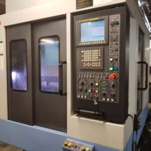 Doosan DT360/40 VMC, 2014 - Dual Rotary, Chip Conveyor