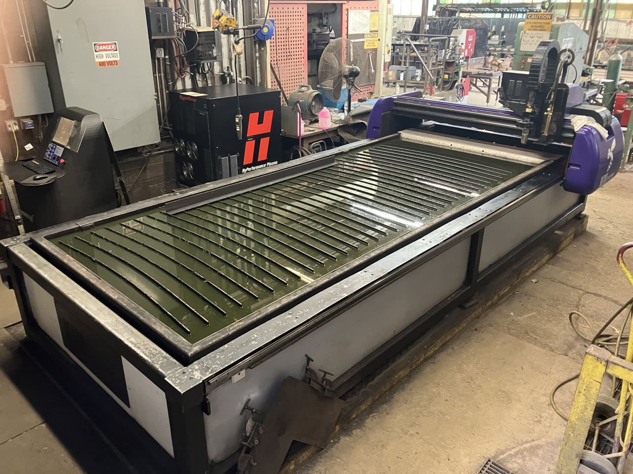 5' x 12' Hornet HHD60 ESR200 CNC Plasma, 2014 - Hypertherm HPR260