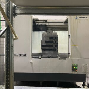 Okuma Millac 800VH 5-Axis HMC, 2008 - 2 Tombstones, 80 Tool Holders, Through Spindle Coolant