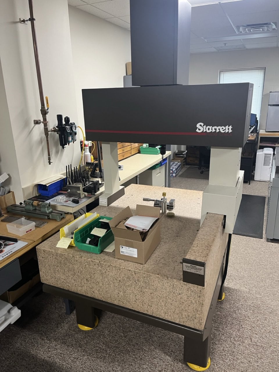 10.7.5 Starrett Rapid Check RGS2828-18 CMM, 2000 - Renishaw MH8 Probe Head