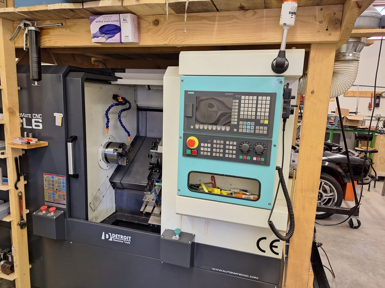 AutoMate CNC STAR SL6 Slant-bed CNC Lathe, 2018 - Siemens Control
