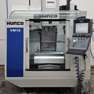 Hurco VM-10 VMC, 2011 - Probes, Under Power, Low Hours