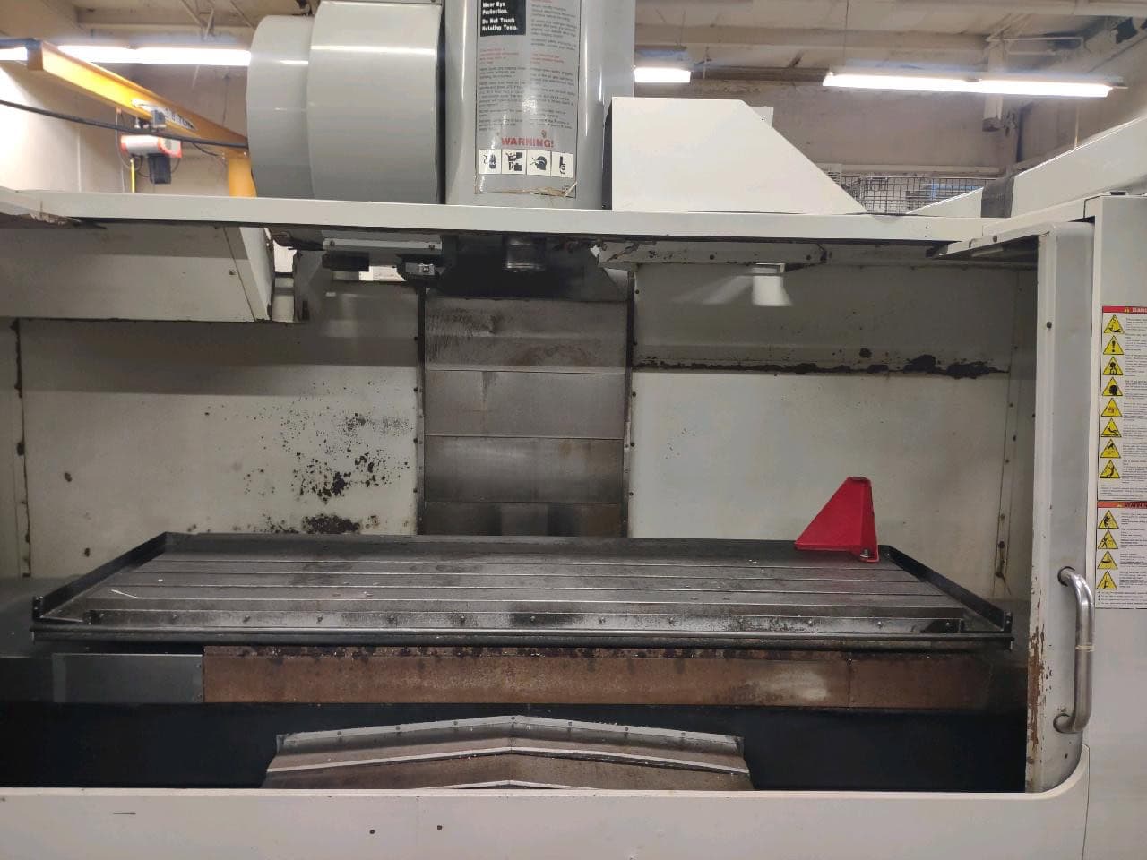 Haas VF-7/40 VMC, 2008 - 4th Axis Drive, Rigid Tapping - Image 2