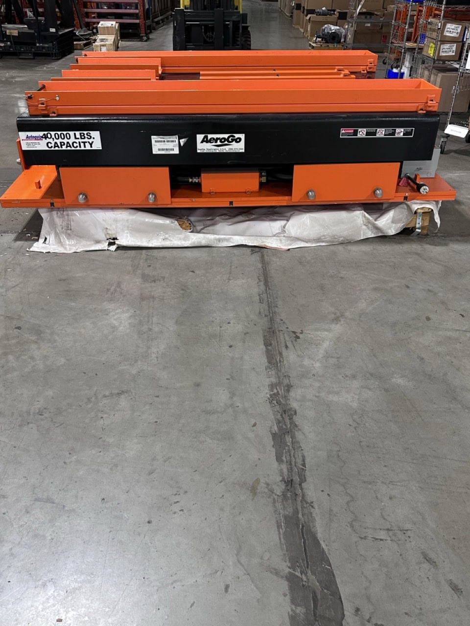 Aergo Autoquip 40,000 lb Lift Table, 2011 - Image 2