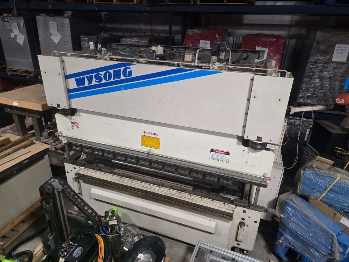 175 Ton x 10' Wysong PHP175-120 Hydraulic Press Brake, 1996 - Image 2