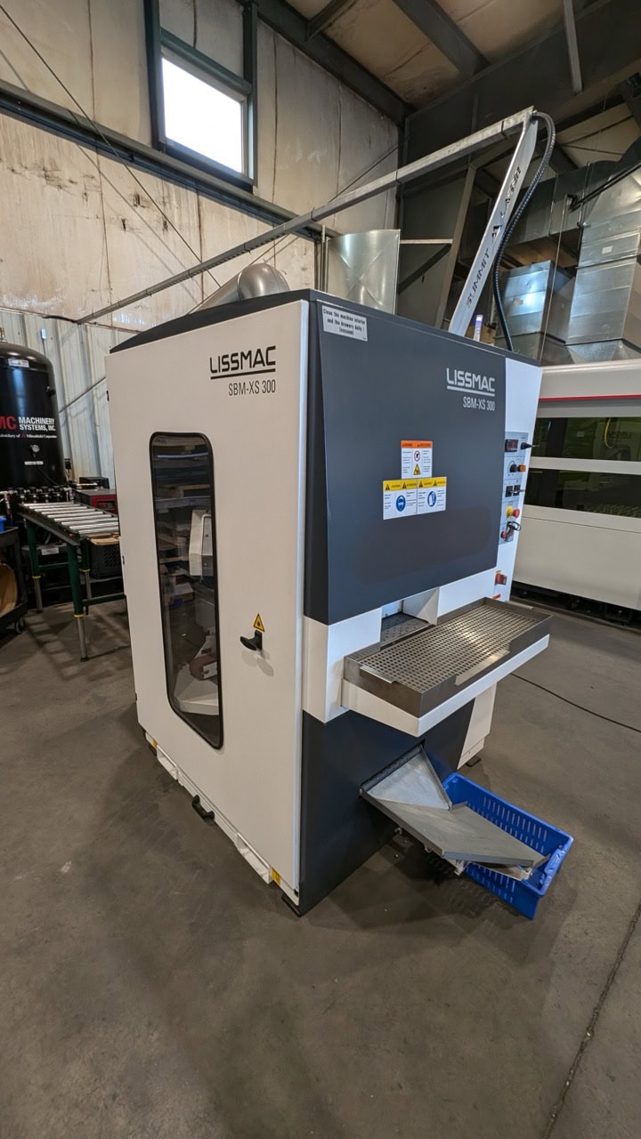 Lissmac SBM-XS 300 G1E1 ALU MIX Deburring Machine, 2022 - Lissmac DDE 1500 Dust Collector - Image 2