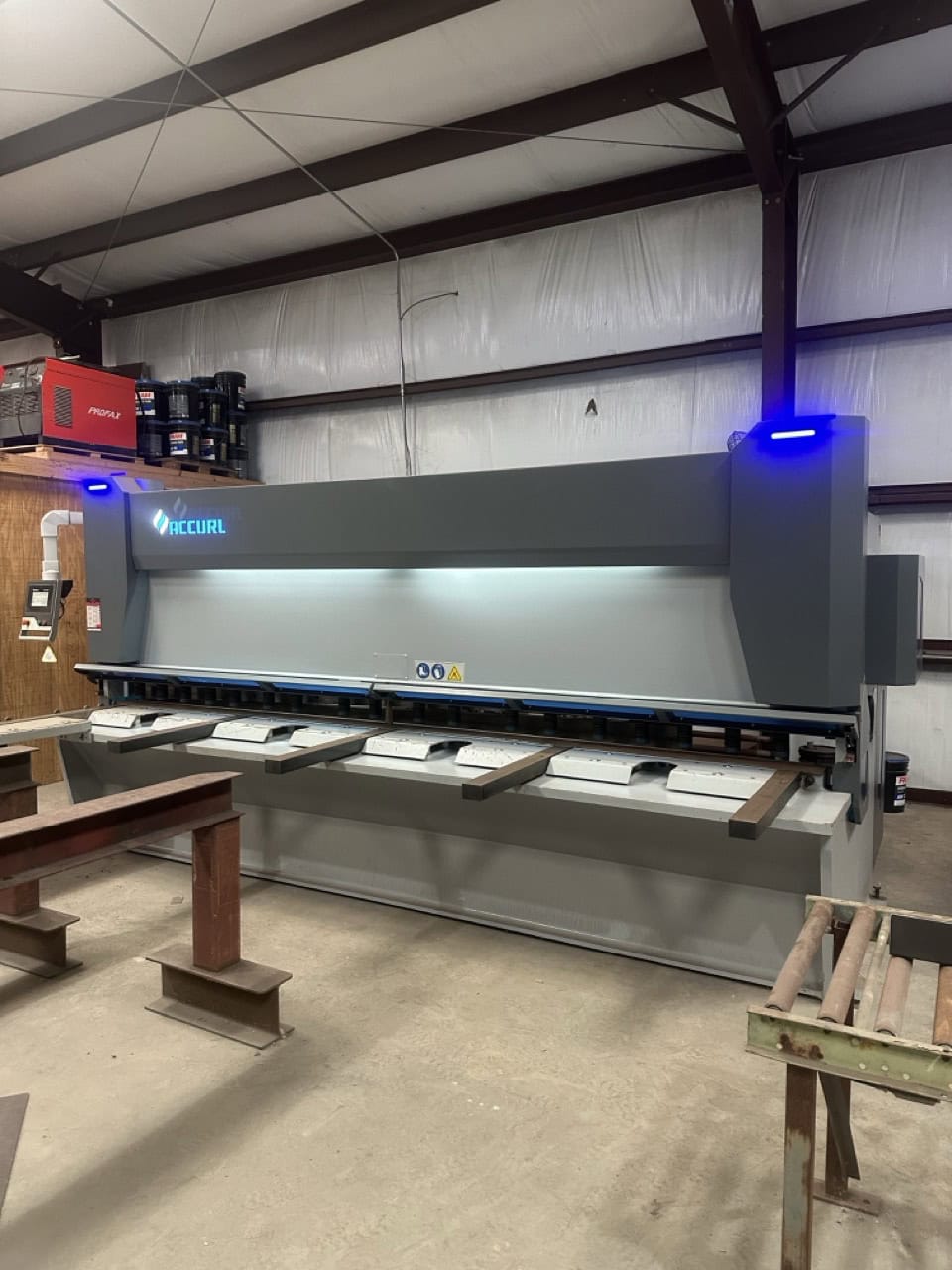 1/4" x 13' Accurl MS8 MasterCut CNC Guillotine Shear, 2023 - Available Immediately, Backgauge, Light Curtain, Auto Blade Gap/Rake Angle - Image 2