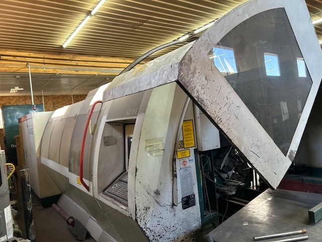 2500 Watt BLM Adige LT702D Tube Laser, 2004 - Chiller, Dust Collector - Image 2