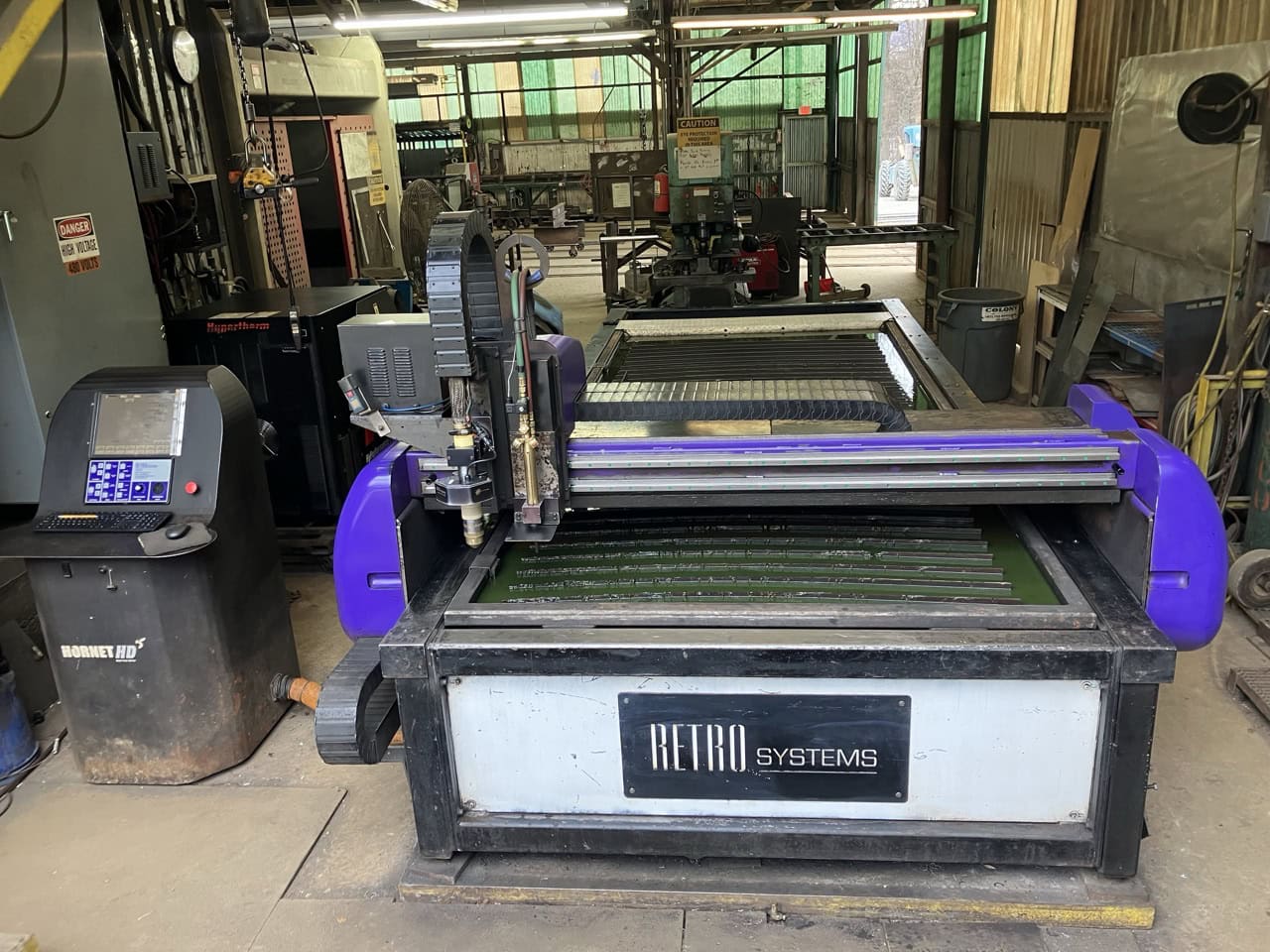 5' x 12' Hornet HHD60 ESR200 CNC Plasma, 2014 - Hypertherm HPR260 - Image 2