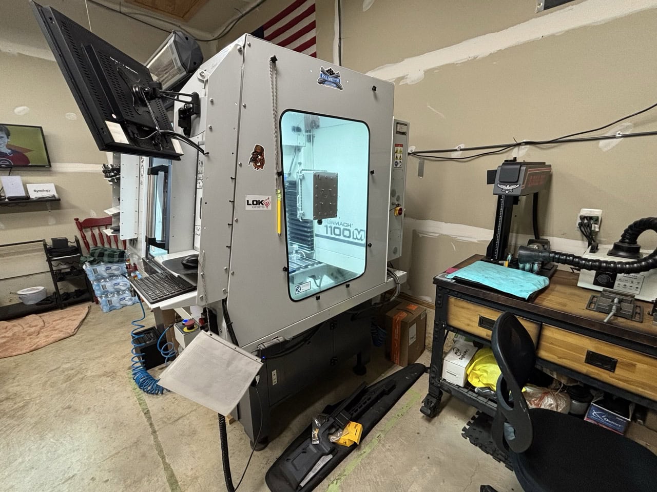 Tormach 1100M VMC, 2019 - 5th axis, 3D probing, 16 ATC, Masso G3 Control - Image 2