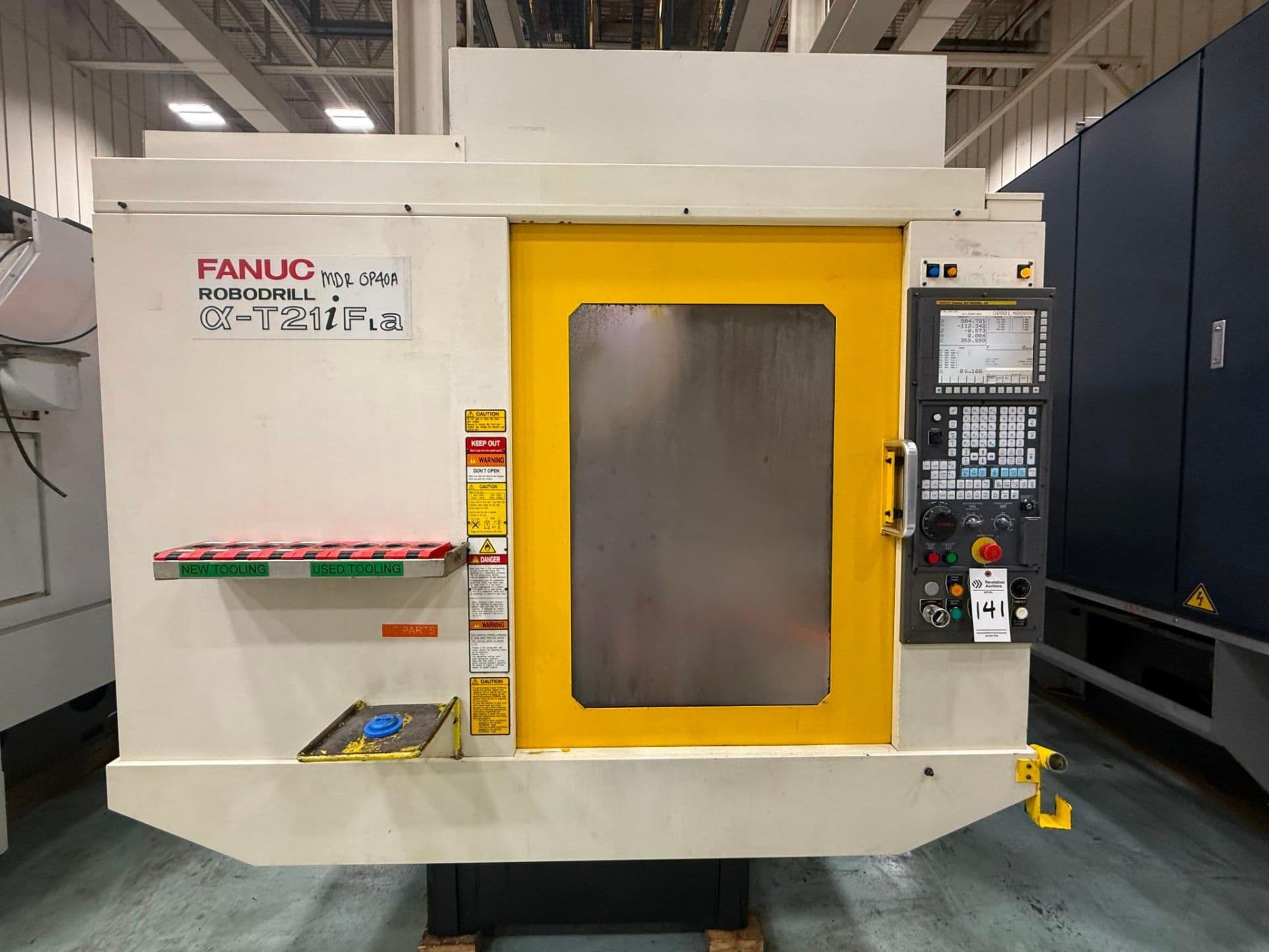 2012 fanuc robodrill alpha t21ifla cnc 5 axis drill and tap vmc 2012 fanuc robodrill alpha t21ifla cnc 5 axis drill and tap vmc