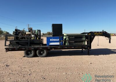 2019 dry ice cleaning trailer 20 foot sullair cold jet