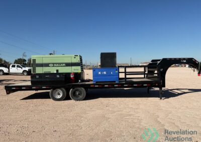 2023 dry ice cleaning trailer 32 foot sullair cold jet