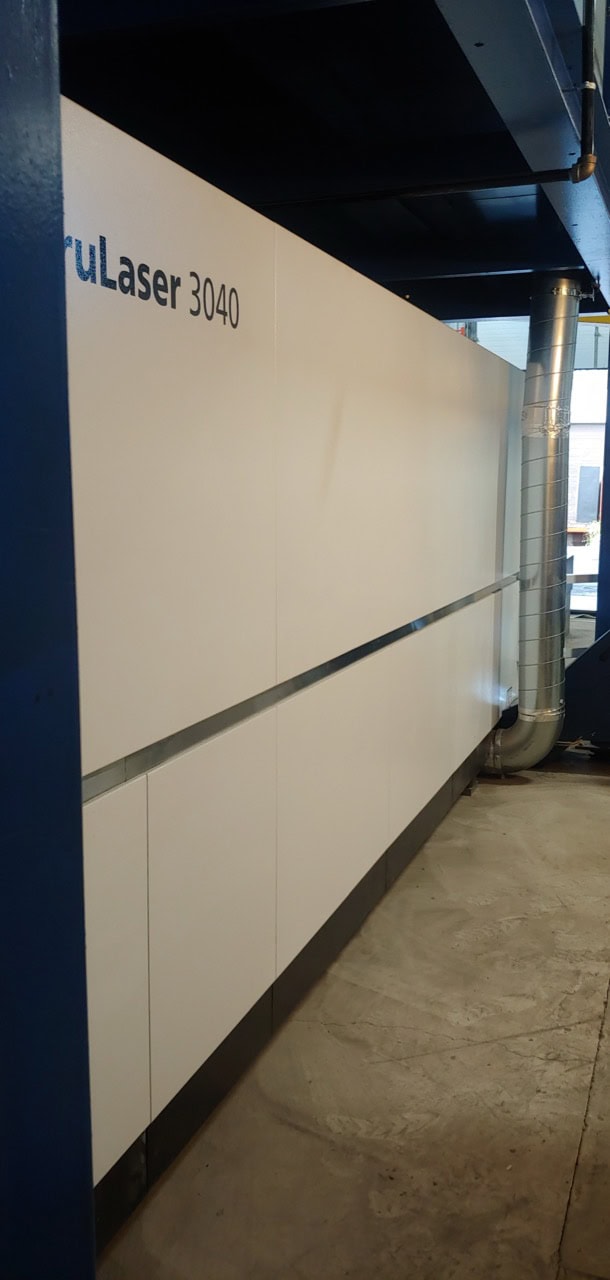 10,000 Watt Trumpf TruLaser 3040 Fiber Laser, 2022 - 6.5' x 13'