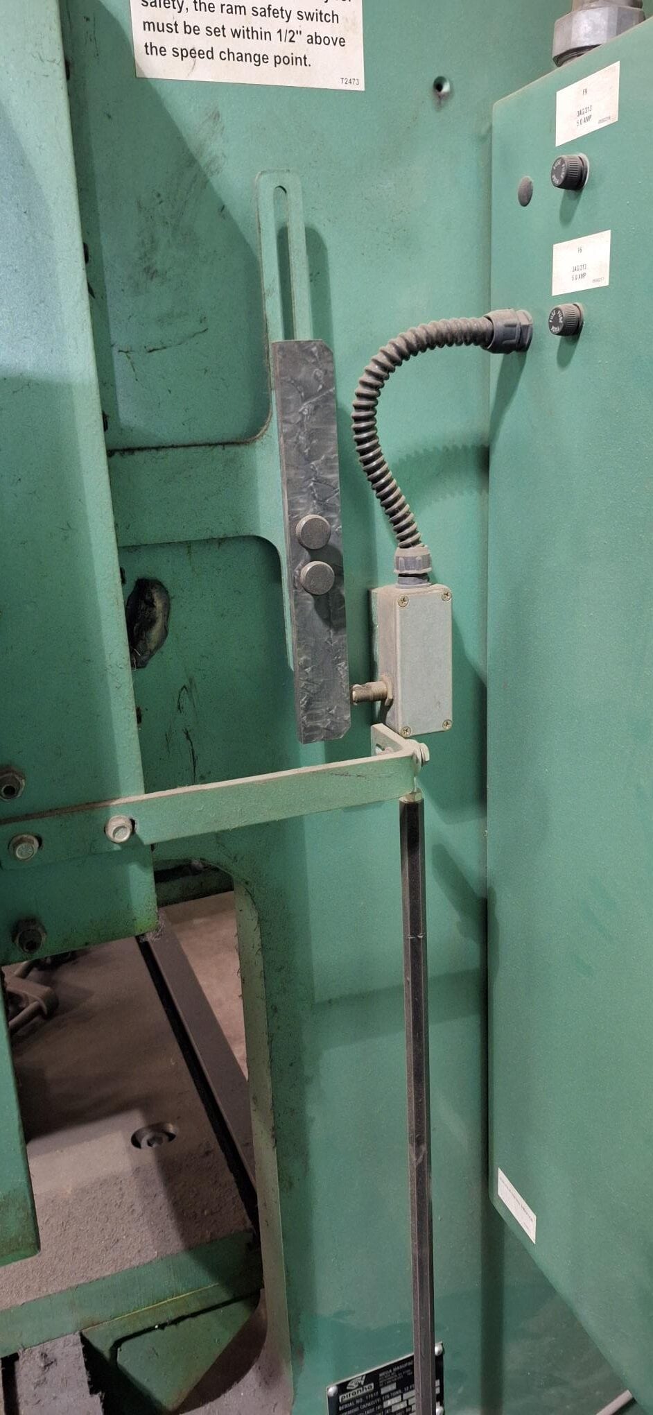 175 Ton x 14′ Piranha 175-14 Hydraulic CNC Press Brake, 2006 - Image 4