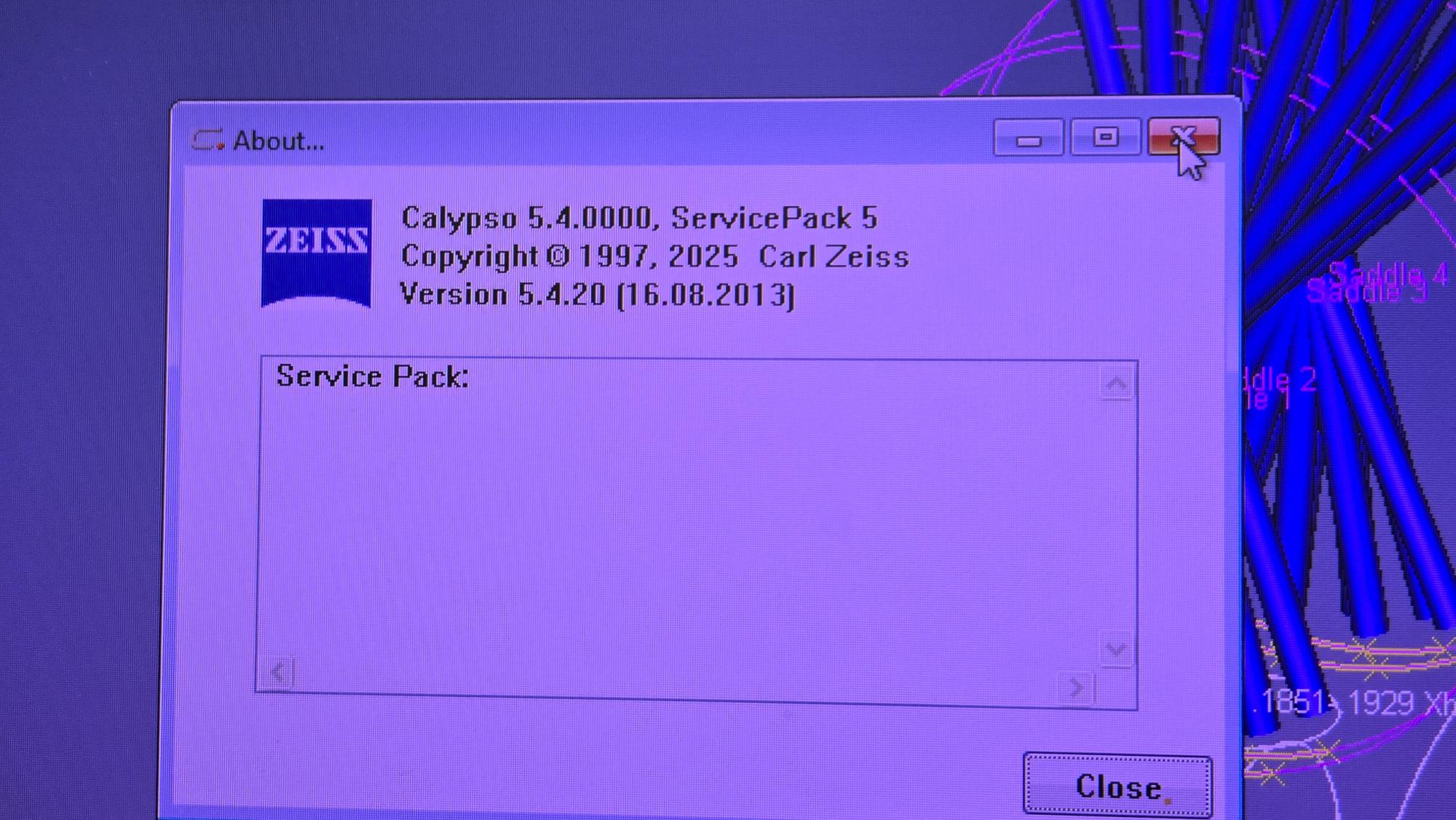 7.7.6 Zeiss Spectrum II CMM, 2013 - Video Available, Articulating Head, Calypso Software - Image 8