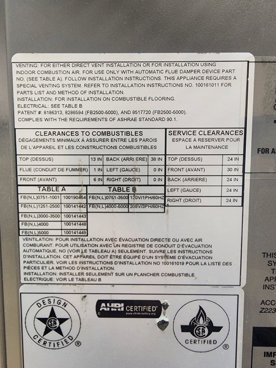 Lochinvar FBN3000 Fire Tube Water Boiler, 2016 - Image 5