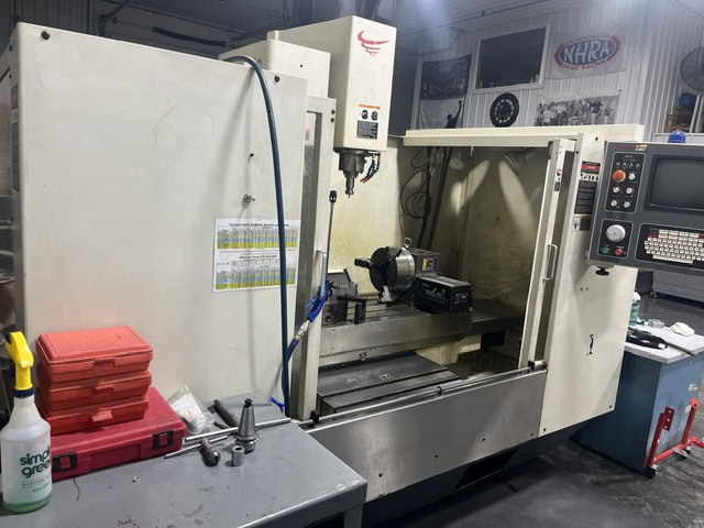 Fadal 917 VMC 5020AHT, 2000 - 4th Axis Rotary, Tailstock, Tombstone, 10" Chuck - Image 4