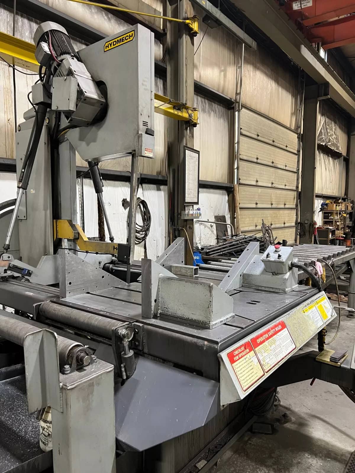 30" x 25" Hydmech V-25 Auto Vertical Band Saw, 2013 - Image 3