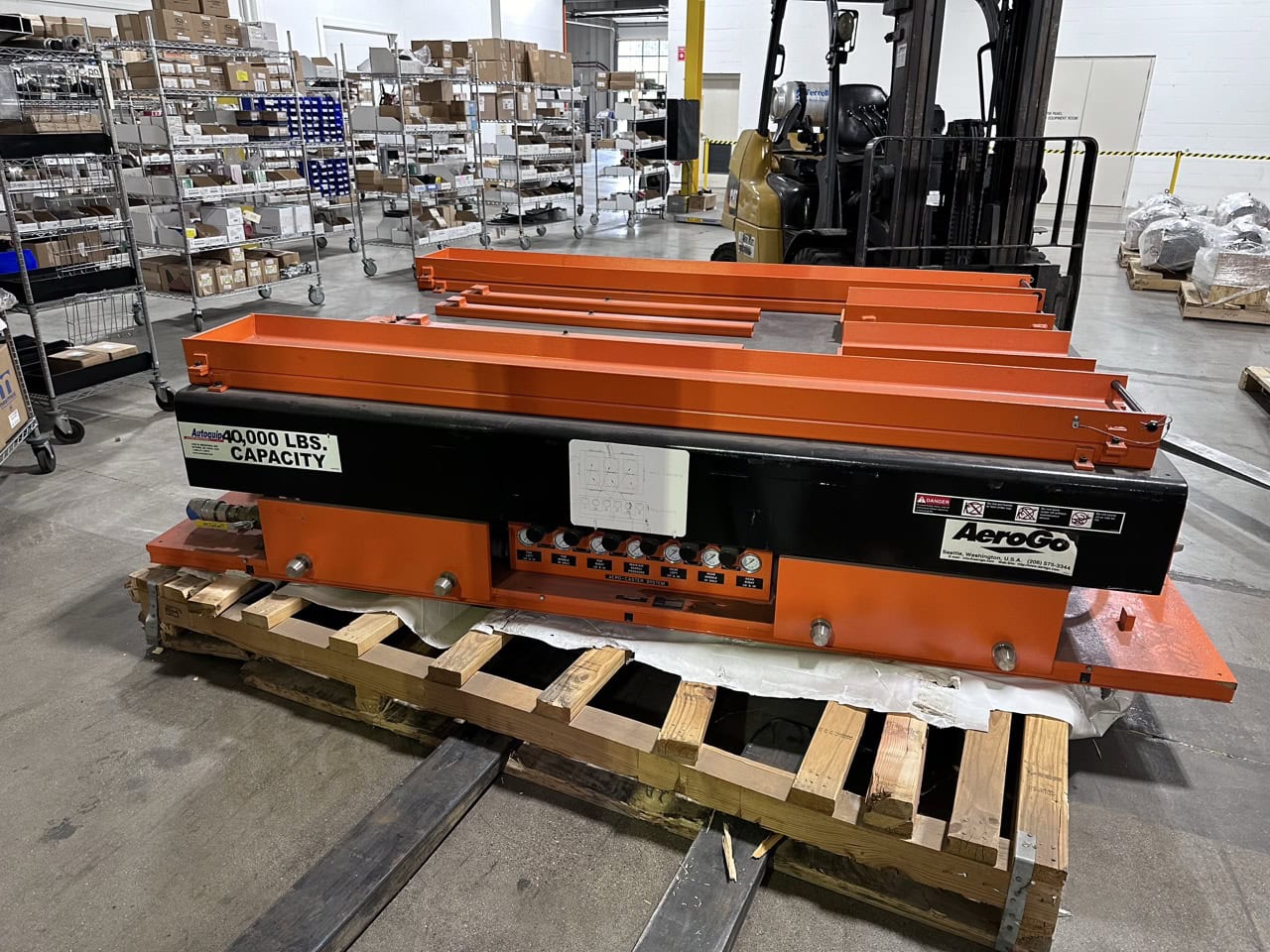 Aergo Autoquip 40,000 lb Lift Table, 2011 - Image 3
