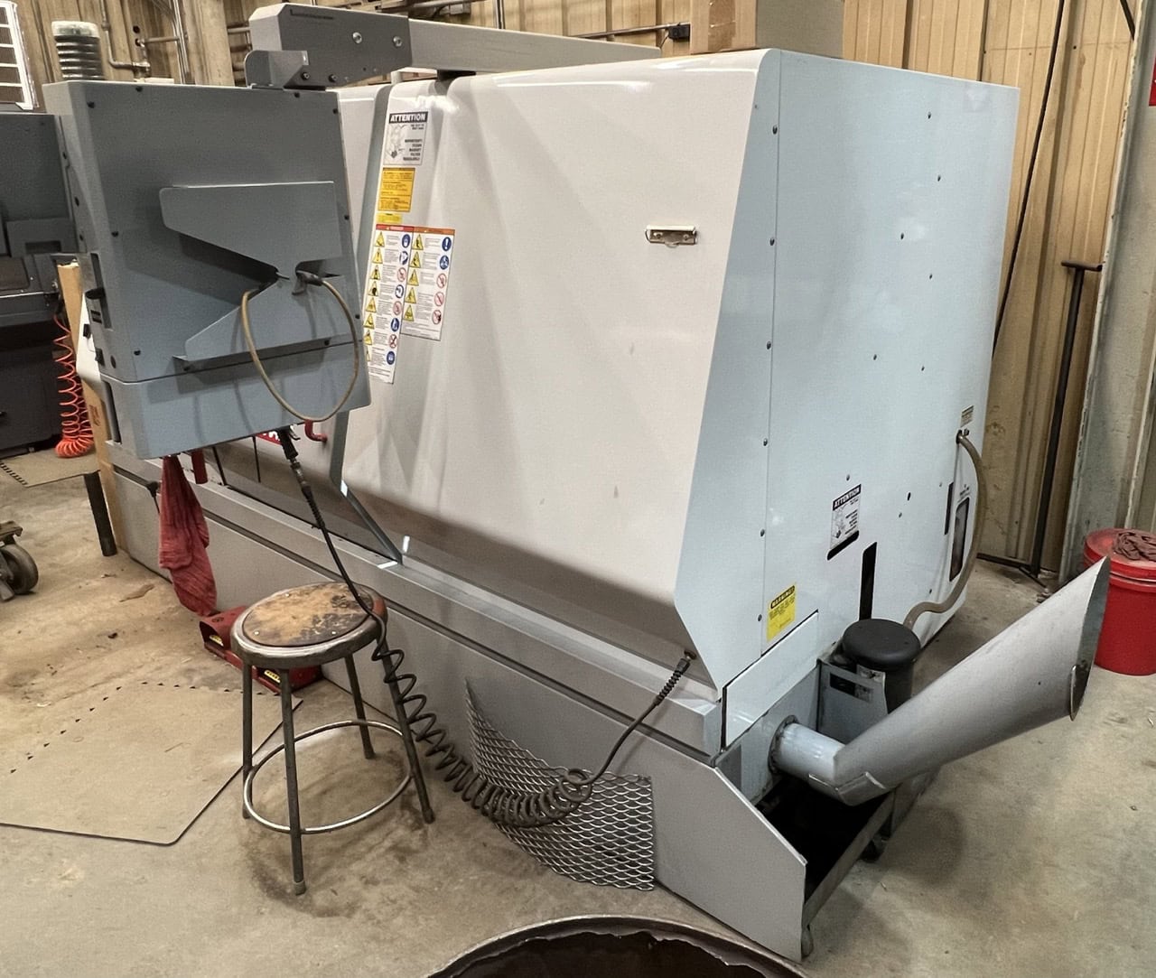 Haas SL-30T CNC Lathe, 2003 - Chip Conveyor, Tailstock - Image 3