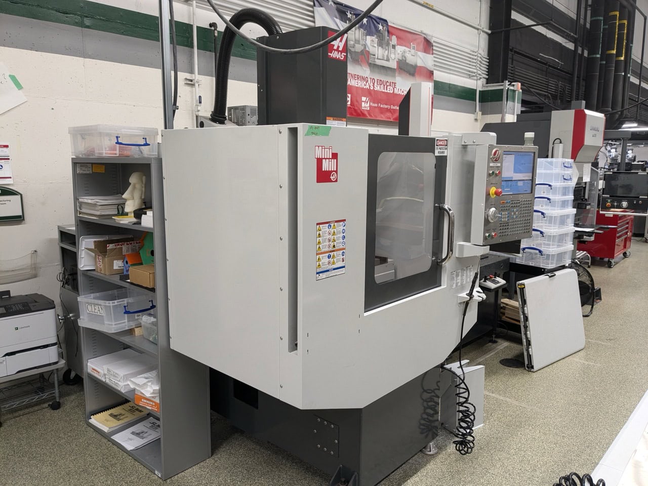 Haas Mini Mill VMC, 2012 - WIPS, Very Low Hours, Video Available - Image 3