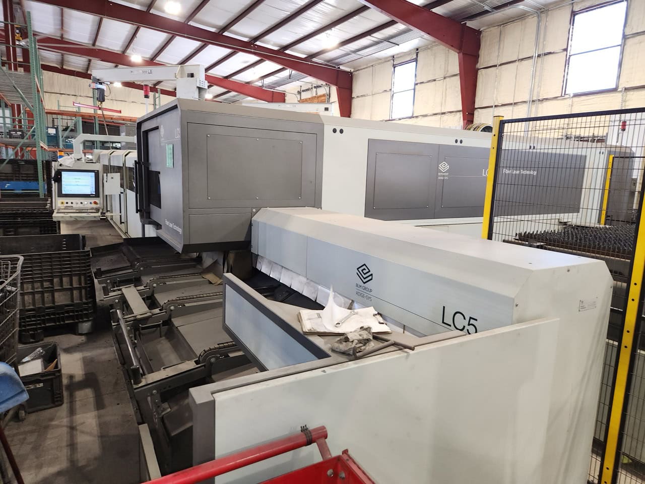 6000 Watt BLM LC5 Fiber Sheet/Tube Combo Laser, 2021 - 5' x 10' ONLY 850 CUTTING HOURS - Image 3