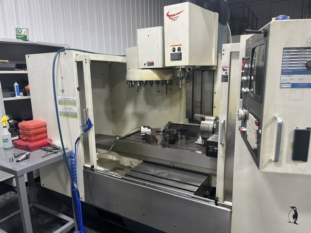 Fadal 917 VMC 5020AHT, 2000 - 4th Axis Rotary, Tailstock, Tombstone, 10" Chuck - Image 5
