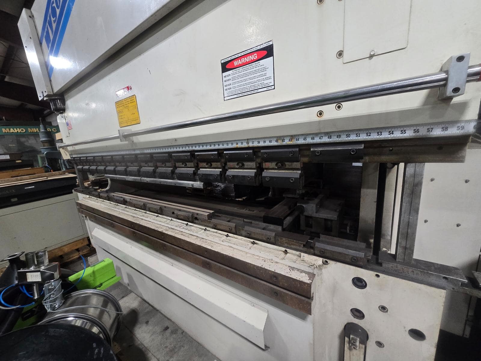 175 Ton x 10' Wysong PHP175-120 Hydraulic Press Brake, 1996 - Image 4