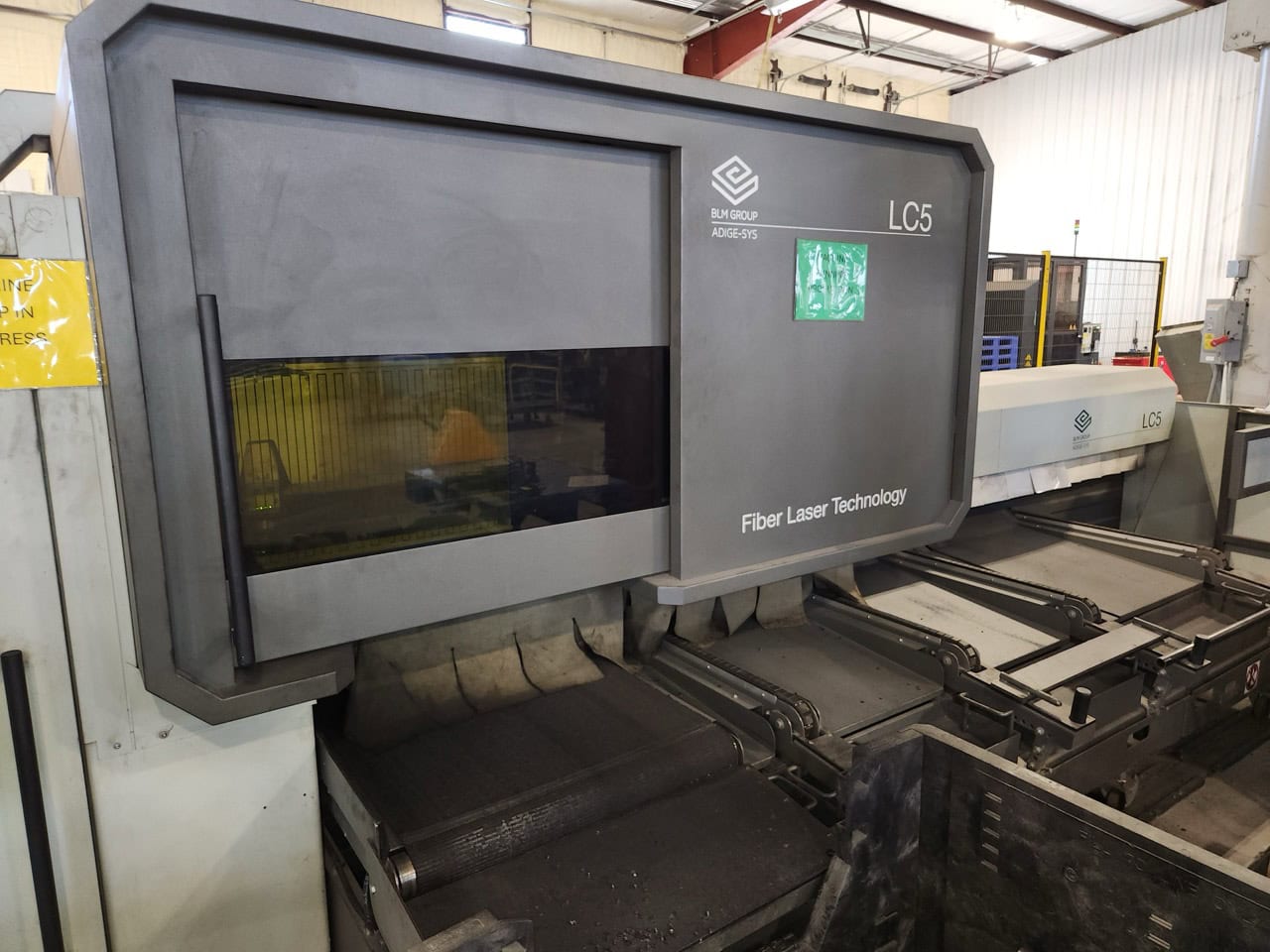 6000 Watt BLM LC5 Fiber Sheet/Tube Combo Laser, 2021 - 5' x 10' ONLY 850 CUTTING HOURS - Image 5