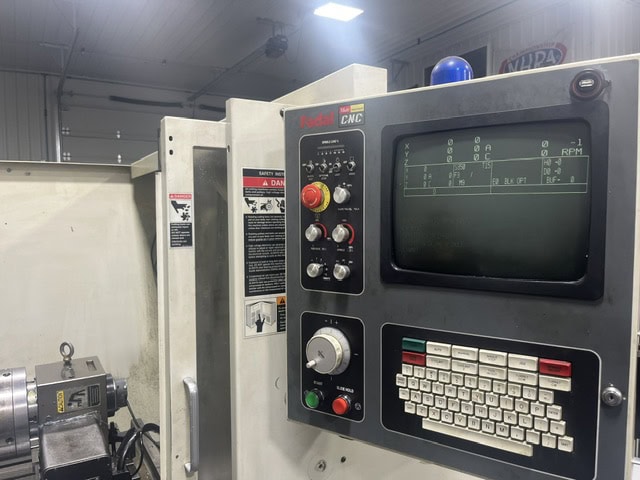 Fadal 917 VMC 5020AHT, 2000 - 4th Axis Rotary, Tailstock, Tombstone, 10" Chuck - Image 7