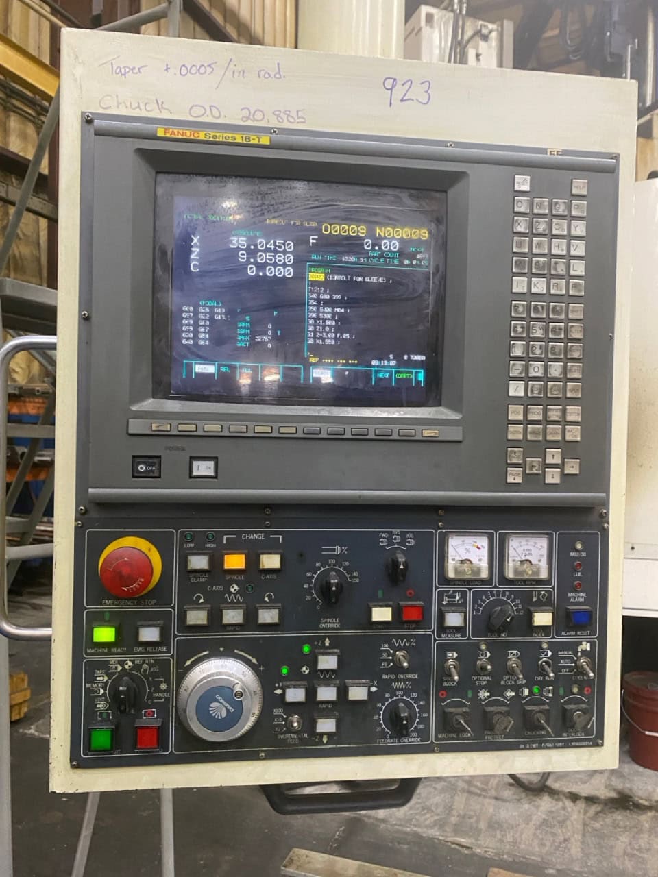 Daewoo Puma V15-3A CNC VTL, 1999- Video Available, 21" Chuck, Tool Holders Included - Image 6