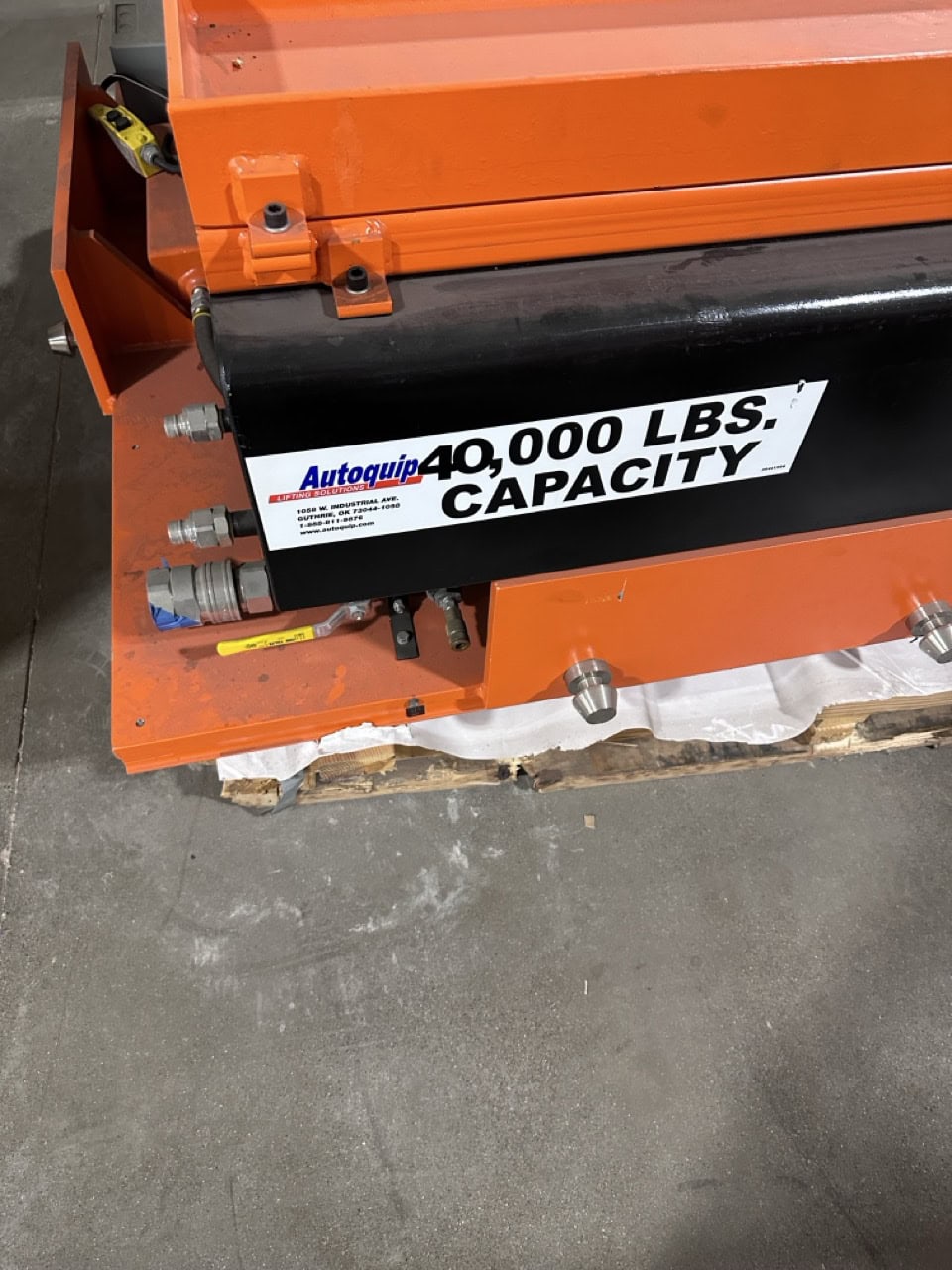 Aergo Autoquip 40,000 lb Lift Table, 2011 - Image 7