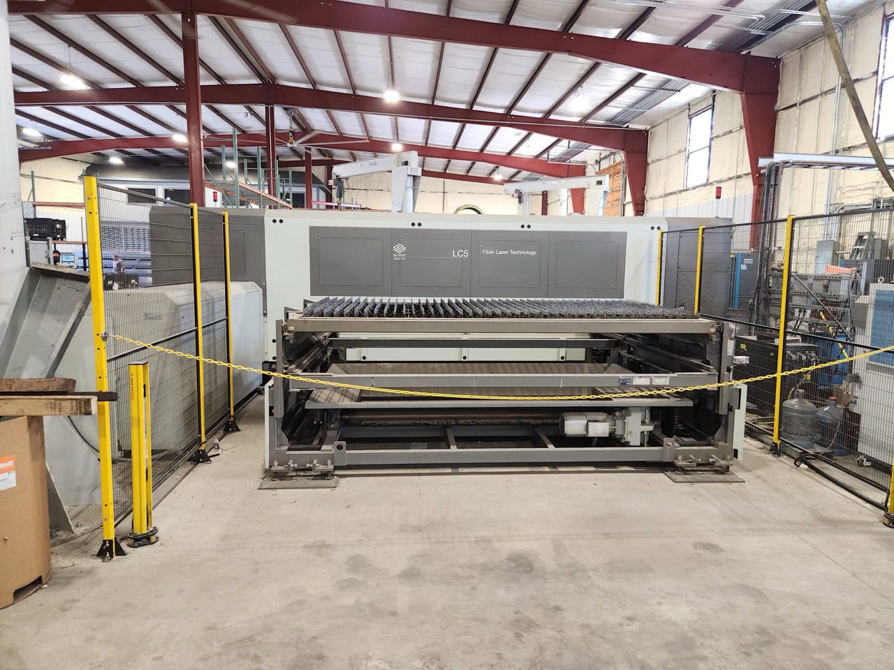 6000 Watt BLM LC5 Fiber Sheet/Tube Combo Laser, 2021 - 5' x 10' ONLY 850 CUTTING HOURS - Image 7
