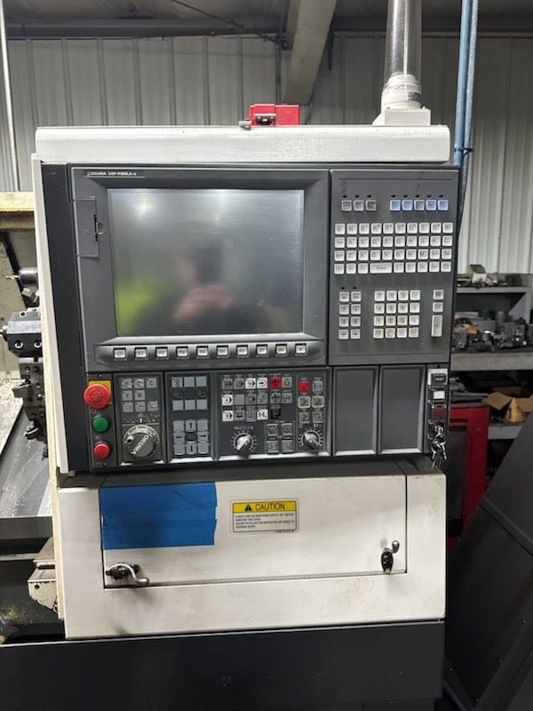 Okuma L-400II-E CNC Lathe, 2018 - Under Power, Chip Conveyor, 10" Chuck - Image 9