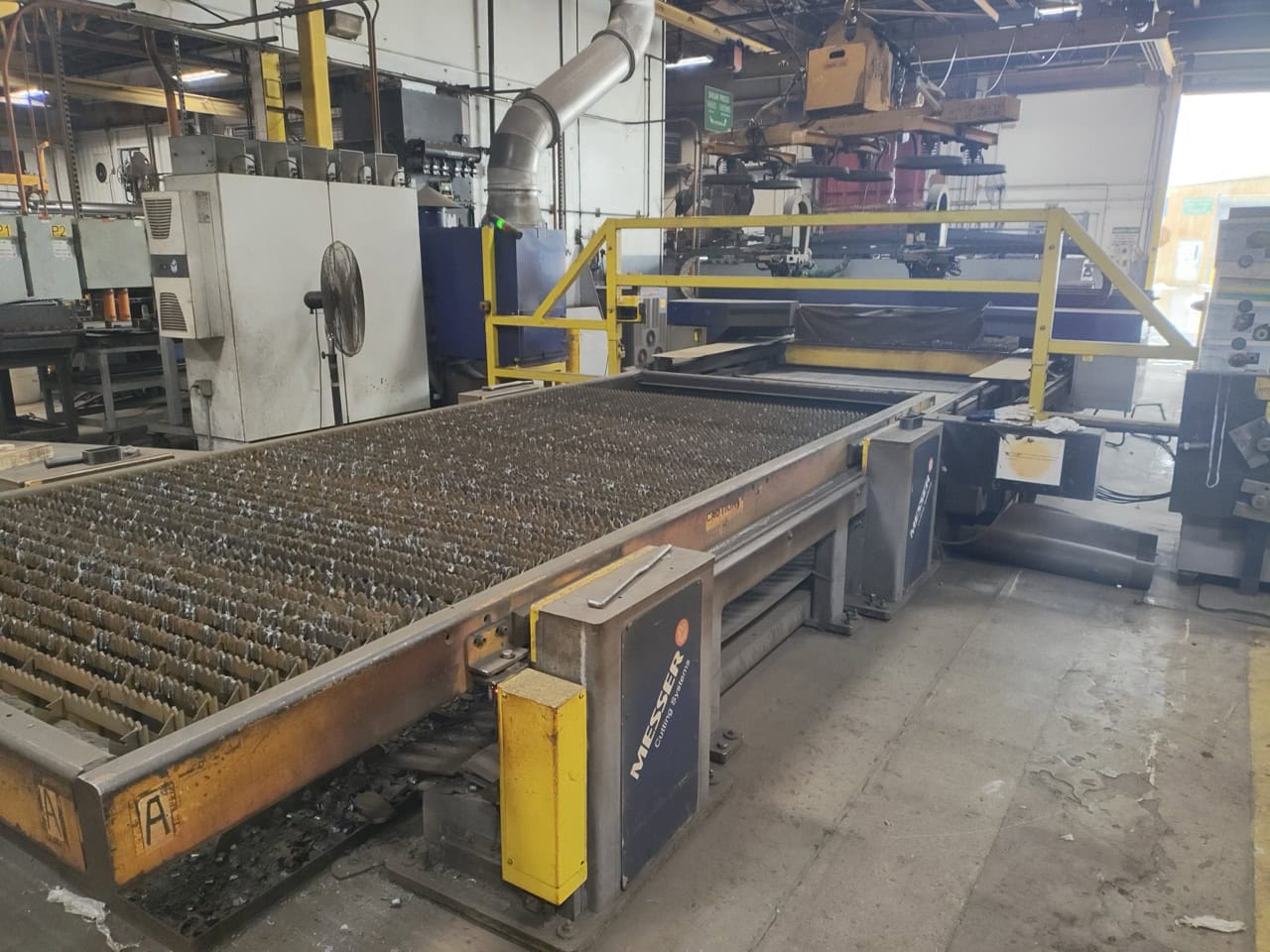 6' x 15' Messer MMXCEL CNC Plasma Cutting system, 2016 - Hypertherm HPR400XD