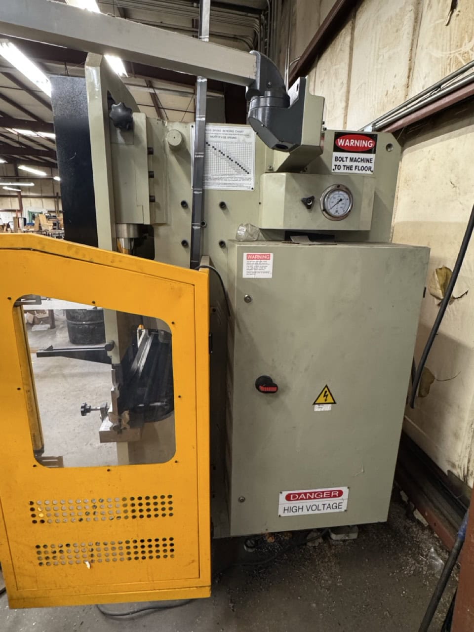 88 Ton x 8' US Industrial USHB88-8M Hydraulic Press Brake, 2014 - Backgauge - Image 3