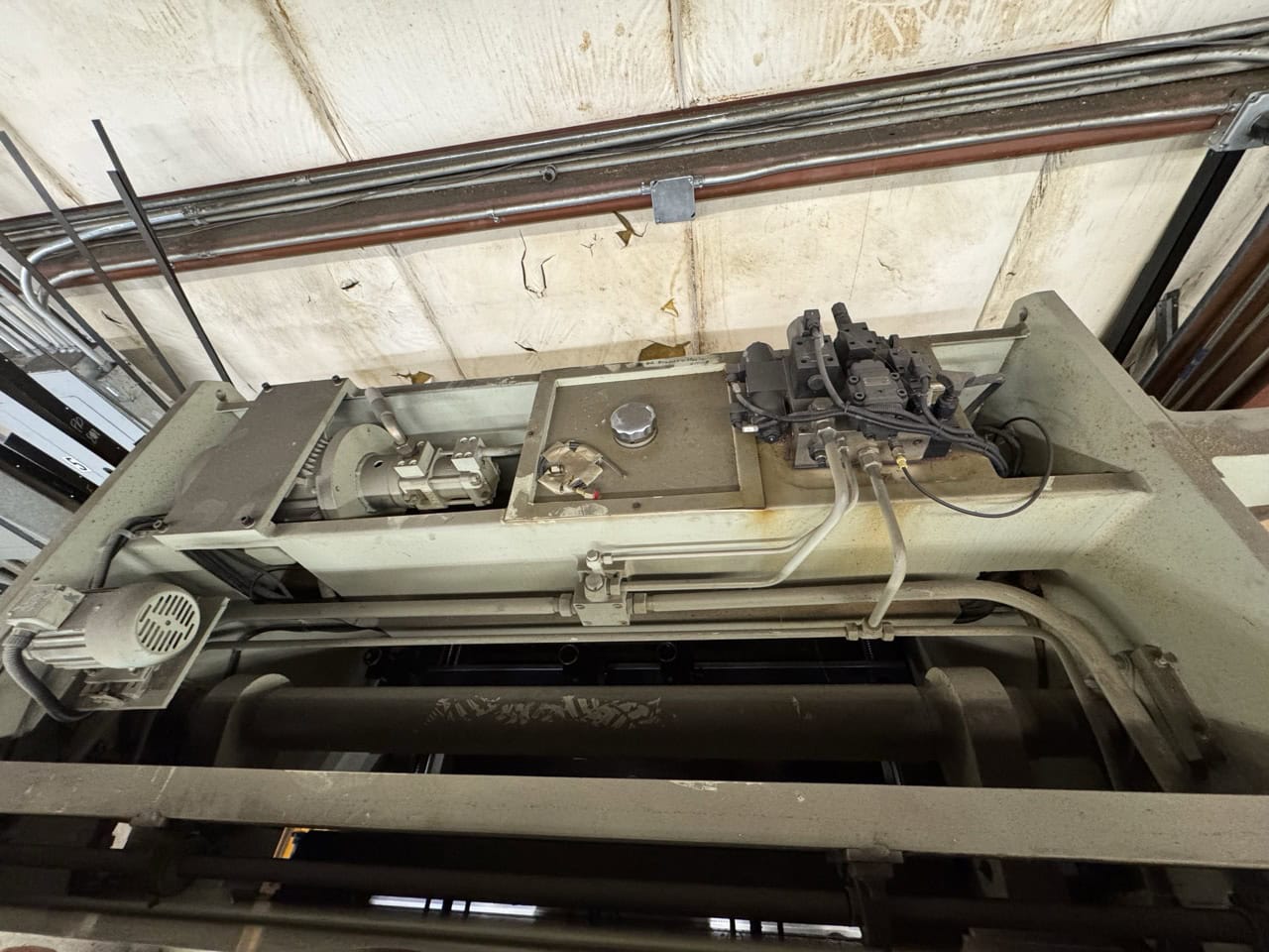 88 Ton x 8' US Industrial USHB88-8M Hydraulic Press Brake, 2014 - Backgauge - Image 8