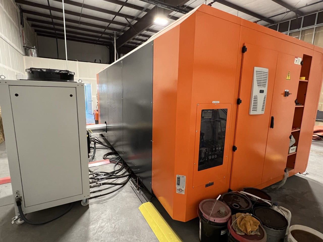 4000 Watt Nukon REX315 GX Fiber Laser, 2022 - 5'x10' Table, Dust Collector, Chiller - Image 23