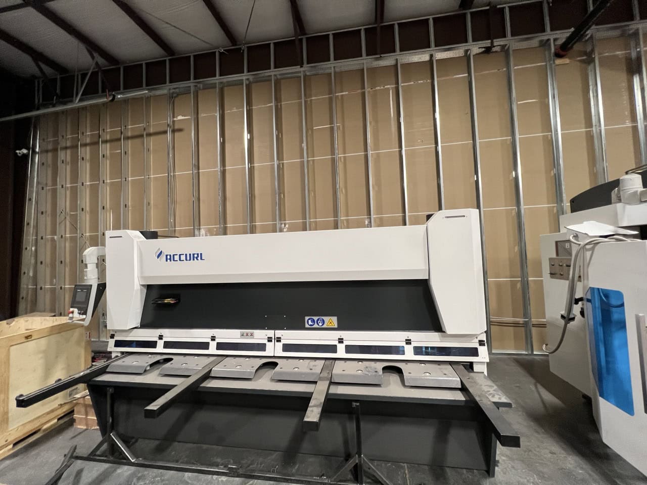 1/4" x 10' Accurl MasterCut Guillotine Shear, 2022 - Light Curtain, Backgauge