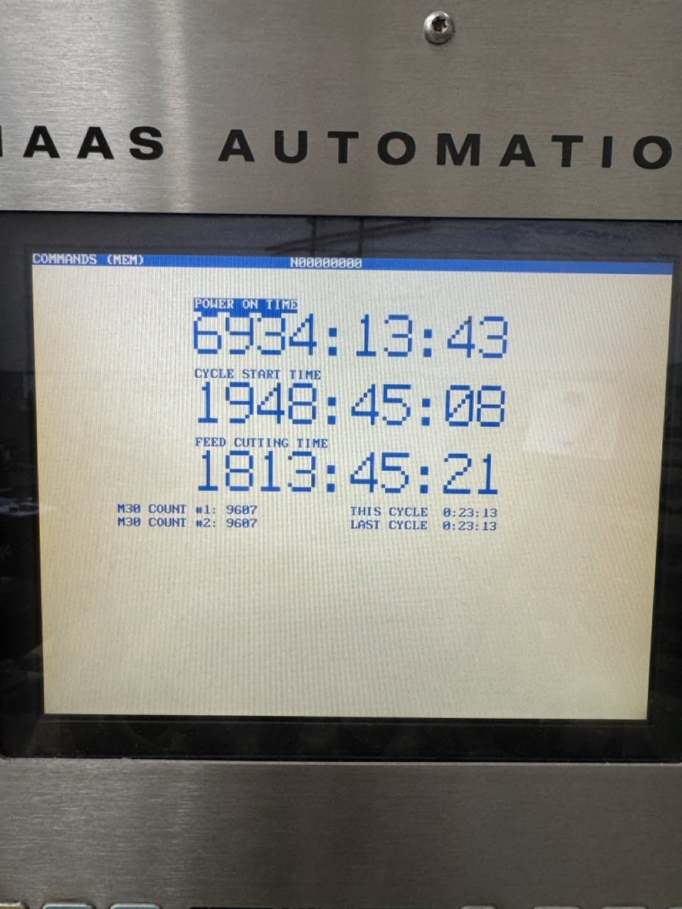 Haas VF-3SSYT VMC, 2006 - TSC, Probing, 12K RPM Spindle - Image 2