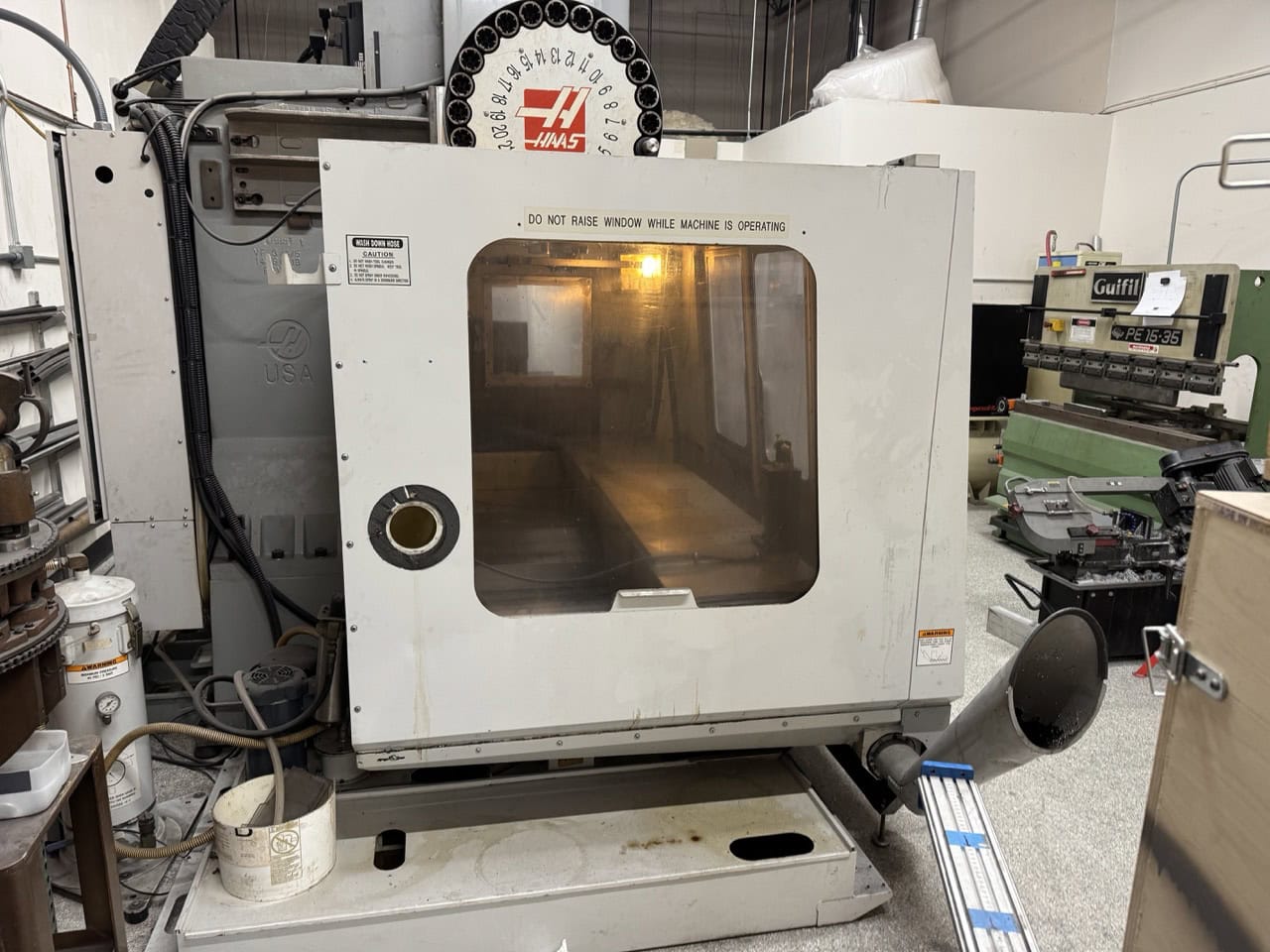 Haas VF-3SSYT VMC, 2006 - TSC, Probing, 12K RPM Spindle - Image 3