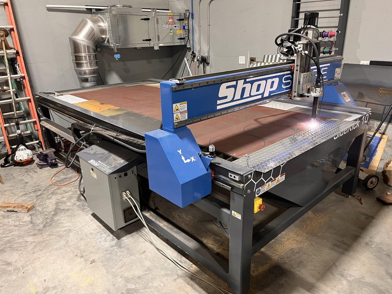 5' x 10' ShopSabre Sidekick 10 CNC Plasma, 2023 - Hyperherm Powermax 65 Sync - Under 3 hours - Image 7