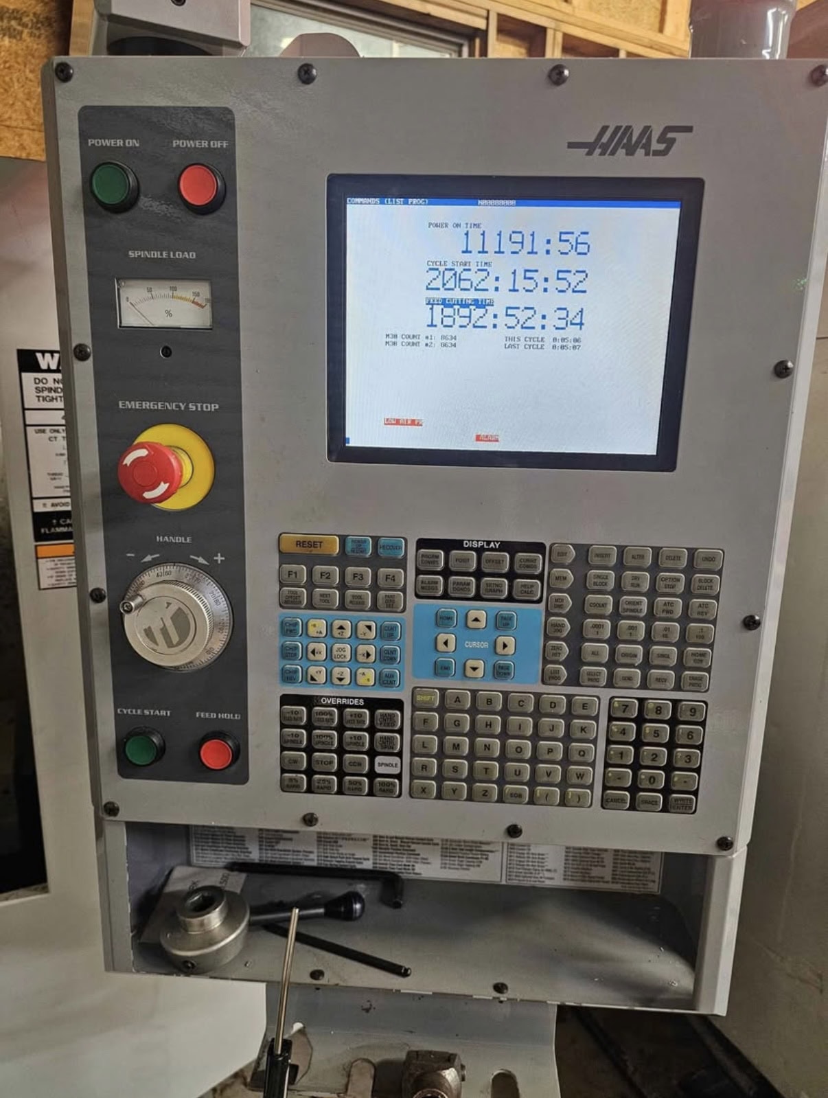 Haas Mini Mill VMC, 2006 - 4th Axis Pre Wired, Extended Z Axis - Image 3