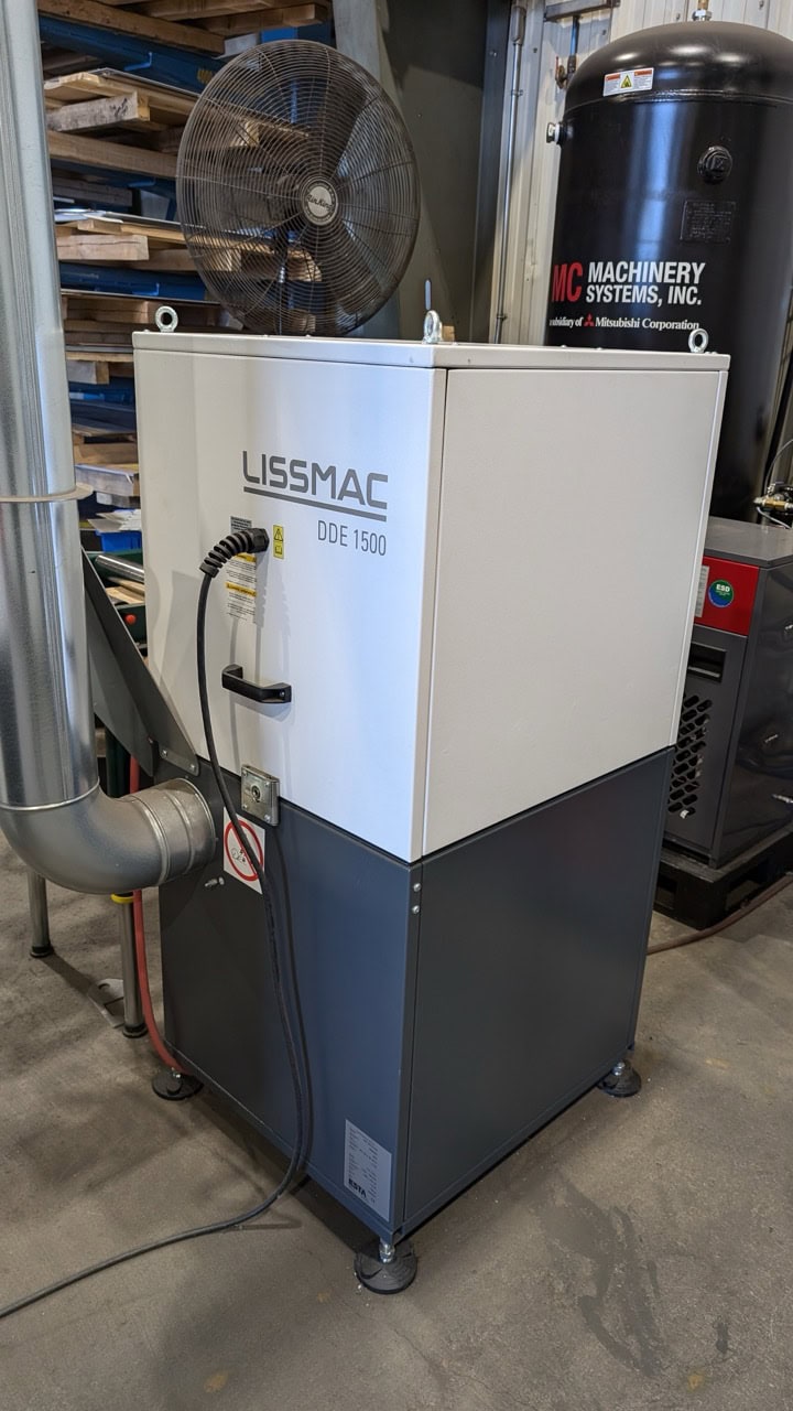 Lissmac SBM-XS 300 G1E1 ALU MIX Deburring Machine, 2022 - Lissmac DDE 1500 Dust Collector - Image 7