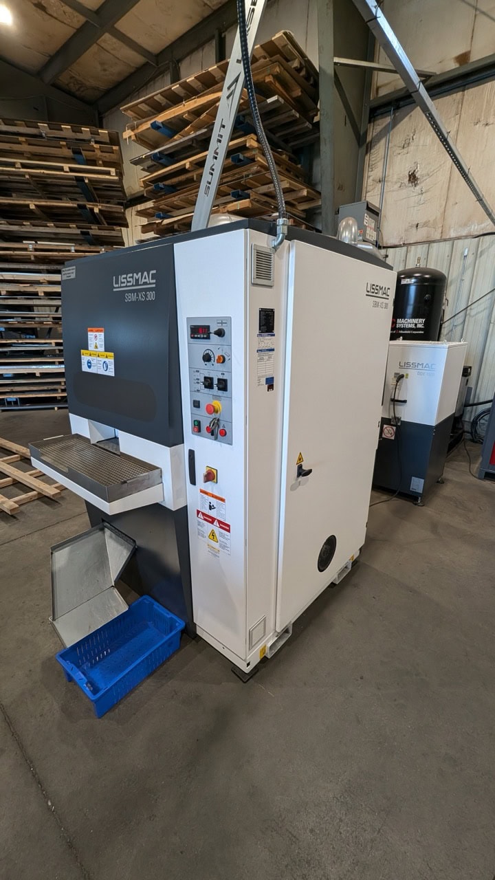 Lissmac SBM-XS 300 G1E1 ALU MIX Deburring Machine, 2022 - Lissmac DDE 1500 Dust Collector - Image 9